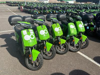 Overzichtsfoto van Super SOCO CUx Partij Elektrische opknap snorfietsen (5x)